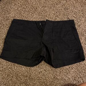 GAP Black Zippered Shorts